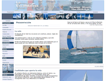 Tablet Screenshot of laescandalosa.com